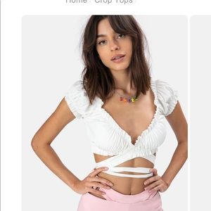 Adika Seychelles Wrap Top